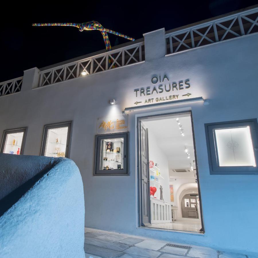 Oia Treasures Art Suites Exterior foto